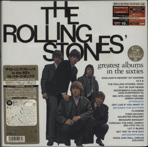 SHM-CD+DVD ローリングストーンズ/in the 60's BOXセット